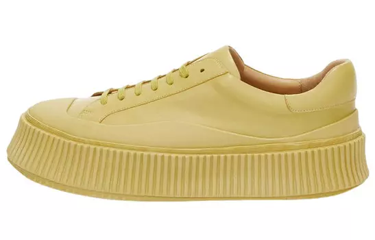 Скейтбординговая обувь для мужчин с низким верхом, желтая Jil Sander