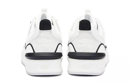 Скейтбординговые туфли мужские низкие белые/классические серые Umbro