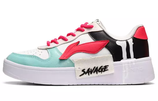 Скейтбординговые туфли мужские низкие черные/красные/синие Lining