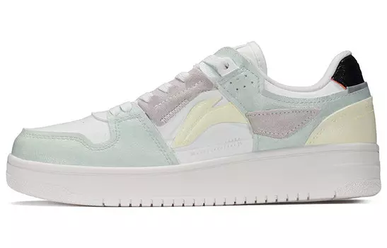 Скейтбординговые туфли мужские низкие желтые/зеленые Lining