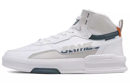 Скейтбординговые туфли мужские с высоким верхом Sail White/Tea White Xtep