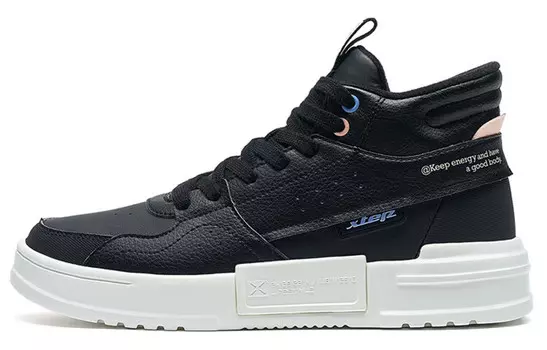 Скейтбординговые туфли женские, среднего размера, черные Xtep