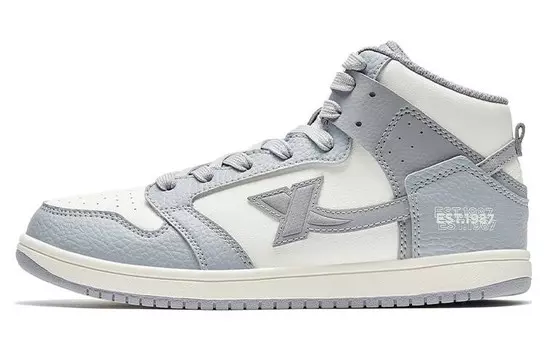 Скейтбординговые туфли женские, среднего размера, серые/белые Xtep