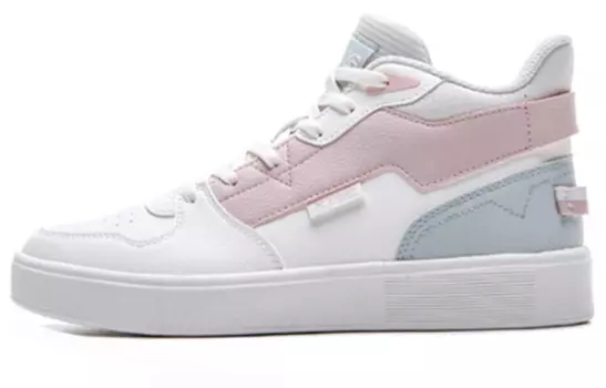 Скейтбординговые туфли женские высокие из рисовой муки Ash Xtep