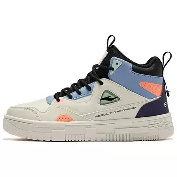 Скейтбордные кеды женские высокие неотбеленные оригинальный цвет/фиолетовый индиго Erke