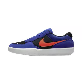 Скейтерские кеды Nike SB Force 58, синий/оранжевый