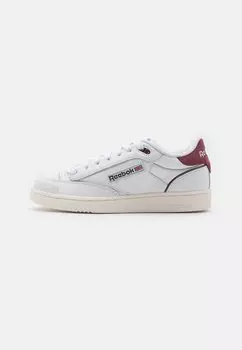 Скейтерские туфли CLUB C BULC UNISEX Reebok, обувь белый/классический бордовый/мел
