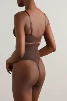 SKIMS Стринги Core Control - Какао, коричневый
