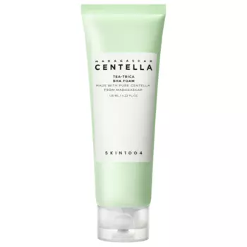 Skin1004 Madagascar Centella Tea-Trica очищающая пенка для умывания с салициловой кислотой, 125 мл
