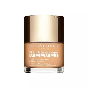 Skin Illusion Velvet Натуральная и увлажняющая тональная основа с матовым финишем 30 мл 108 Вт, Clarins