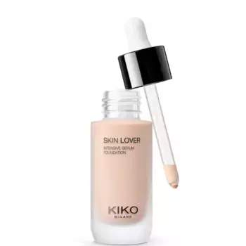 Skin lover интенсивная сыворотка тональная основа 28 мл - 1 холодная роза Kiko Milano, цвет 1 cool rose