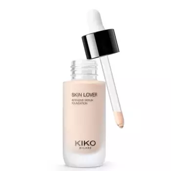 Skin lover интенсивная сыворотка тональная основа 28 мл - 1 нейтральный золотой Kiko Milano, цвет 1 neutral gold