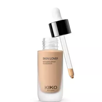 Skin lover интенсивная сыворотка тональная основа 28 мл - 3,5 теплый оливковый Kiko Milano, цвет 3.5 warm olive