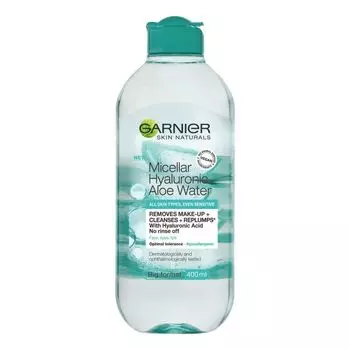 Skin naturals гиалуроновая вода алоэ мицеллярная вода Garnier, 400 мл