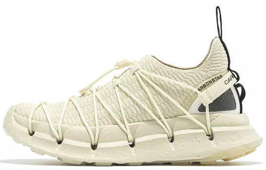 SKIN Skin Series Кроссовки для бега унисекс с низким верхом белого цвета Carbonstar, кремовый