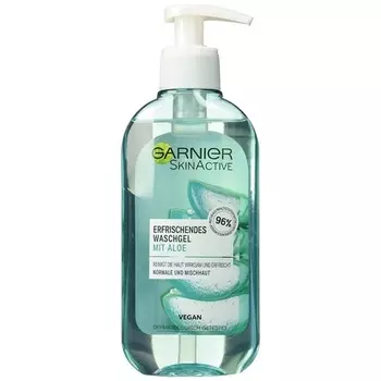 Skinactive Гель для умывания с экстрактом алоэ для нормальной и комбинированной кожи 200мл, Garnier