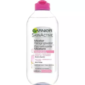 Skinactive Мицеллярная очищающая вода для чувствительной кожи 400мл, Garnier