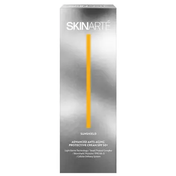Skinart, Sunshield Advanced Anti Aging Protective Cream Spf50+, крем для лица, 50 мл Skinarte