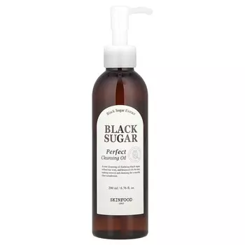 SKINFOOD, Black Sugar, идеальное очищающее масло, 200 мл (6,76 жидк. Унции)