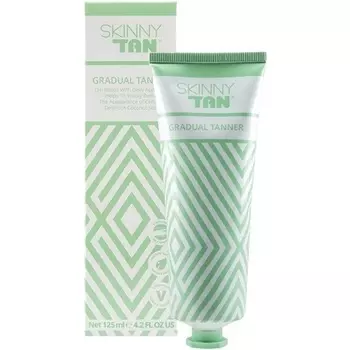 Skinny Tan Original Постепенный лосьон для загара 125 мл с ароматом кокоса – веганский уход за кожей без жестокости