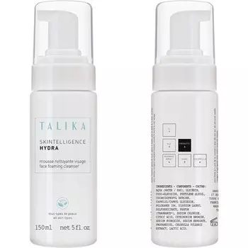 Skintelligence Hydra Foaming Face Cleanser Увлажняющая очищающая пенка для лица — Средство для очищения кожи и пор для загрязненной кожи — Для всех типов кожи — Помповый дозатор 150 мл, Talika