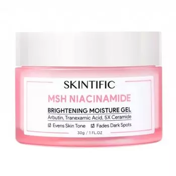 Skintific MSH Ниацинамид Осветляющий увлажняющий гель 30 г