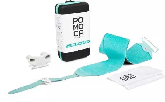Камус для горных лыж Climb Pro S-Glide 140 мм Pomoca, зеленый