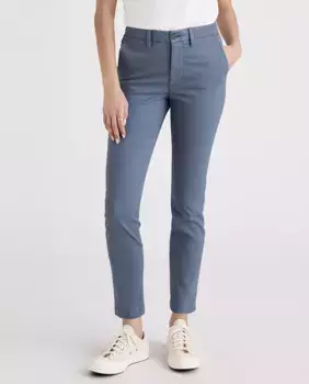 Скины женские чиносы со средней талией Dockers, светло-голубой