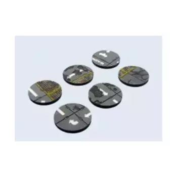 Склад 40 мм — круглые основания, Battle Bases - Warehouse