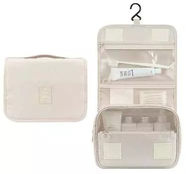 Складная косметичка, для косметических украшений, кремовый BQ59 Aptel, сливочный