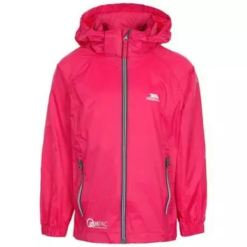 Складная куртка Qikpac X для мальчиков и девочек Cassis TRESPASS, цвет rosa