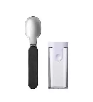 Складная ложка эллипс Mepal, черный