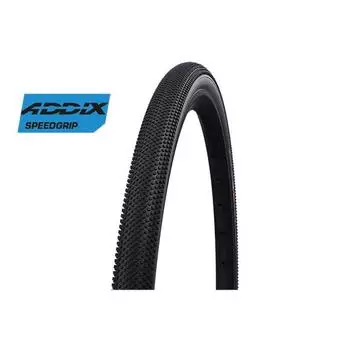 Складная шина Schwalbe G-One Allround 28 x 1,35 дюйма (35-622), черная, черный / черный / черный