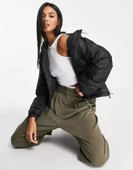 Складная стеганая куртка Levi's черного цвета