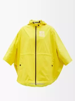 Складная ветровка с рукавами-накидкой vorassay Moncler, желтый