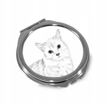 Складное карманное зеркало Cat Munchkin Inna Marka