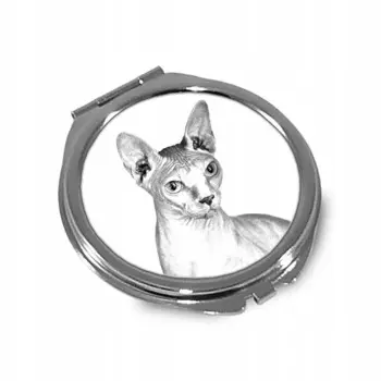 Складное карманное зеркало Cat Sphynx Inna Marka