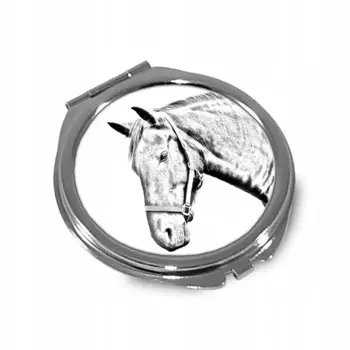 Складное карманное зеркало Warmblood Danish Horse Inna Marka