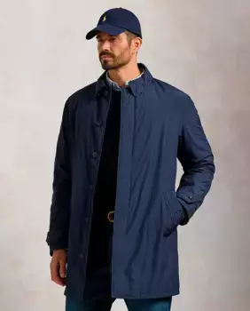 Складное мужское пальто больших размеров Polo Ralph Lauren, темно-синий