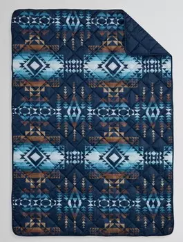 Складное покрывало Pendleton 50 x 70 дюймов, темно-синий