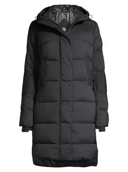 Складное пуховое пальто Alliston Canada Goose, черный