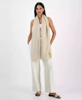 Складной блестящий шарф-палантин I.N.C. International Concepts, золотой