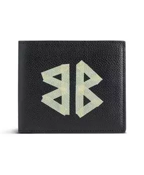 Складной кошелек Cash Square Balenciaga, черный