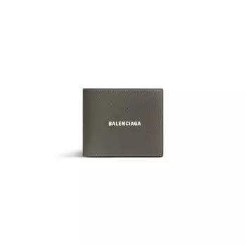 Складной кошелек Cash Square BALENCIAGA, темно-зеленый
