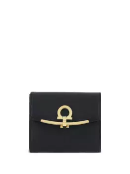 Складной кошелек Ferragamo, черный