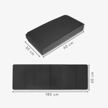 Складной коврик для упражнений POWRX, темно-синий