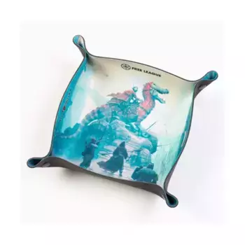 Складной квадратный лоток для игральных костей — Запретные земли, рейдеры и разбойники, Dice Trays & Accessories (All Rolled Up)