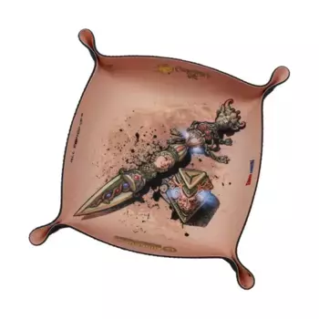 Складной квадратный лоток для игральных костей - Phurba Storm Bull, Dice Trays & Accessories (All Rolled Up)