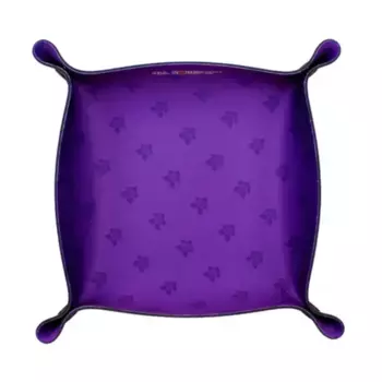 Складной квадратный лоток для игральных костей — Meeple Purple, Dice Trays & Accessories (All Rolled Up)