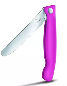 Складной нож для овощей и хлеба Victorinox Swiss Classic розового цвета Victorinox Swiss Army